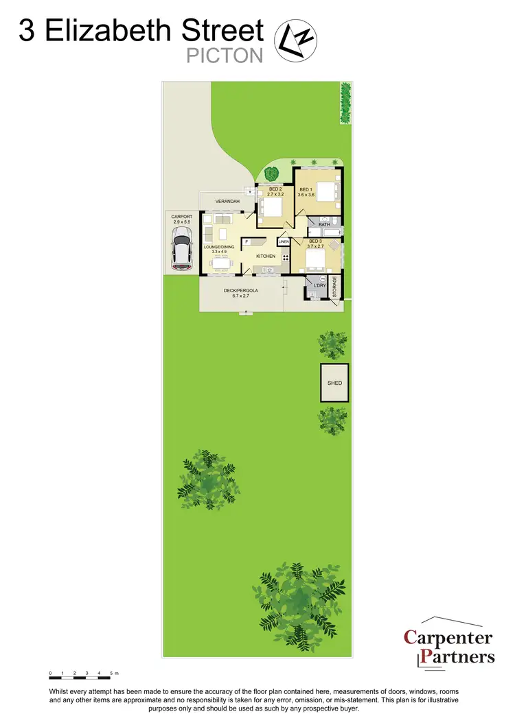 Floorplan of Homely house listing, 3 Elizabeth Street, Picton NSW 2571