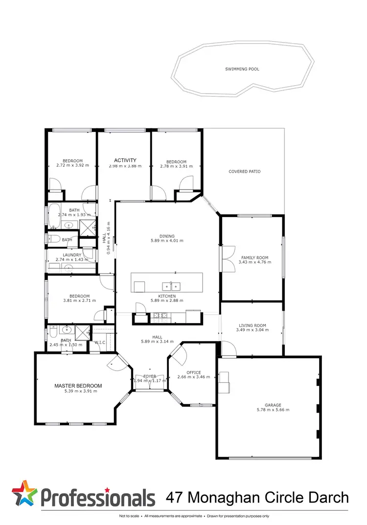Floorplan of Homely house listing, 47 Monaghan Circle, Darch WA 6065