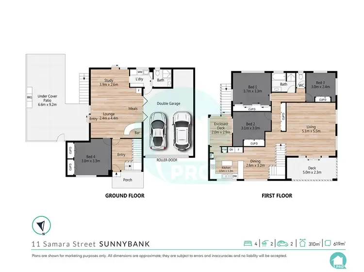 Floorplan of Homely house listing, 11 Samara Street, Sunnybank QLD 4109