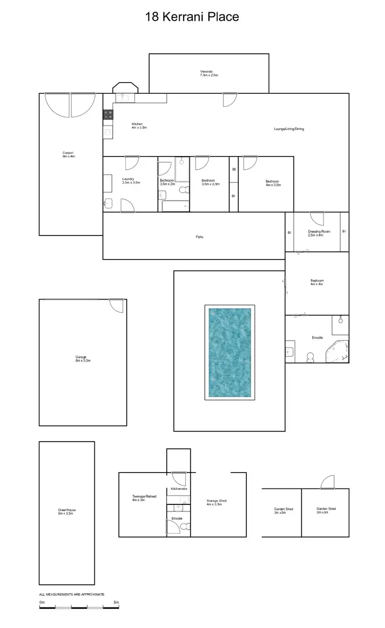 Floorplan of Homely house listing, 18 Kerrani Place, Coutts Crossing NSW 2460