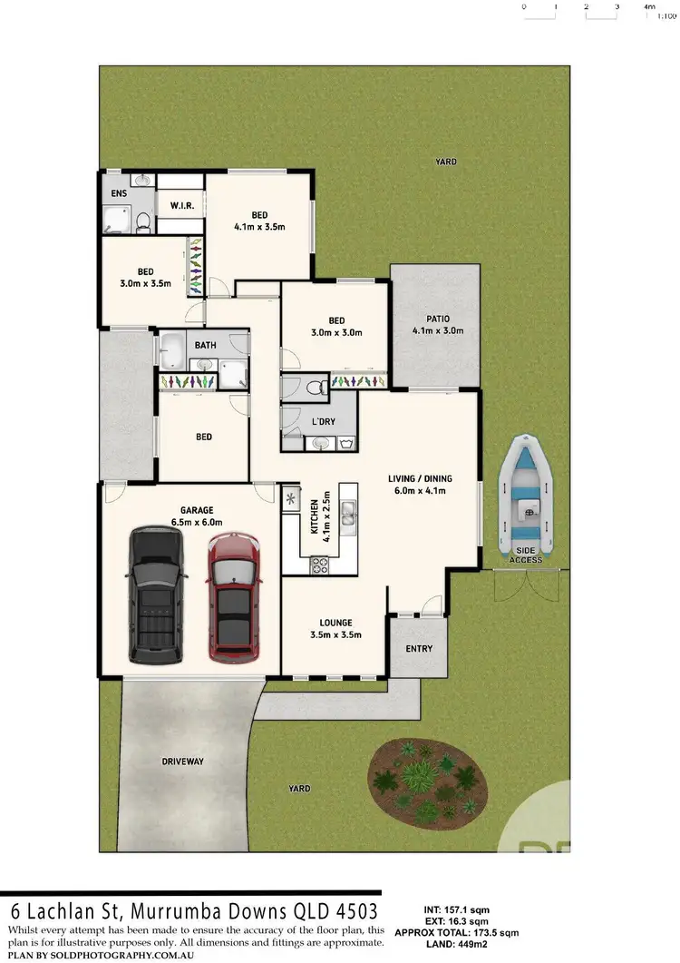 Floorplan of Homely house listing, 6 Lachlan Street, Murrumba Downs QLD 4503