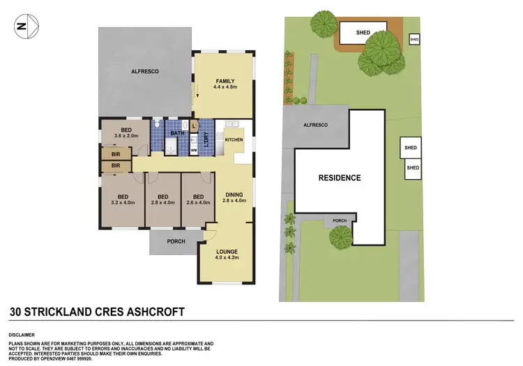 Floorplan of Homely house listing, 30 Strickland Cres, Ashcroft NSW 2168