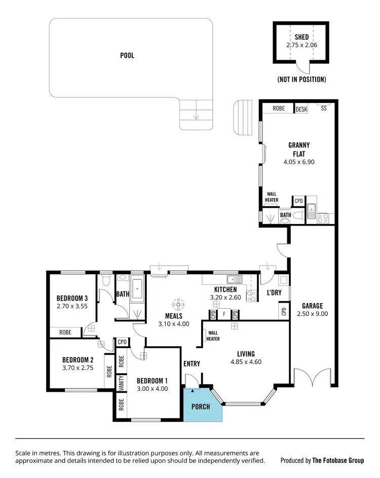 Floorplan of Homely house listing, 19 Richardson Crescent, Morphett Vale SA 5162