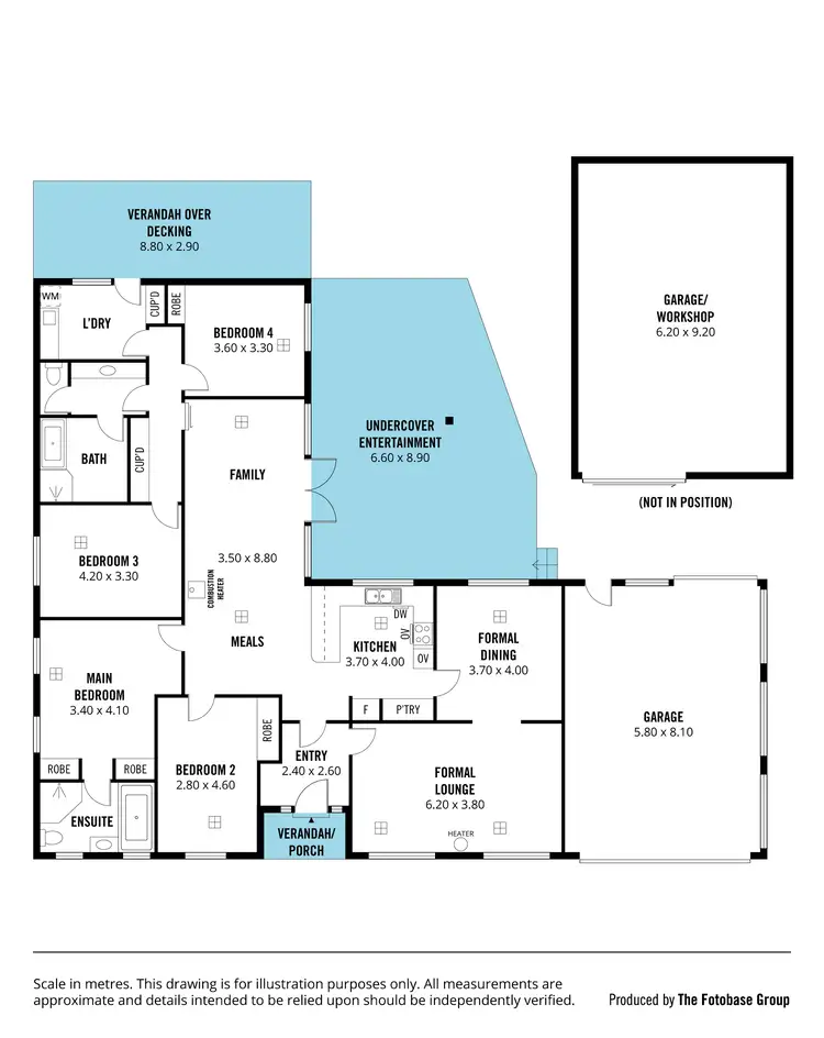 Floorplan of Homely house listing, 14 Pridmore Avenue, Mclaren Vale SA 5171