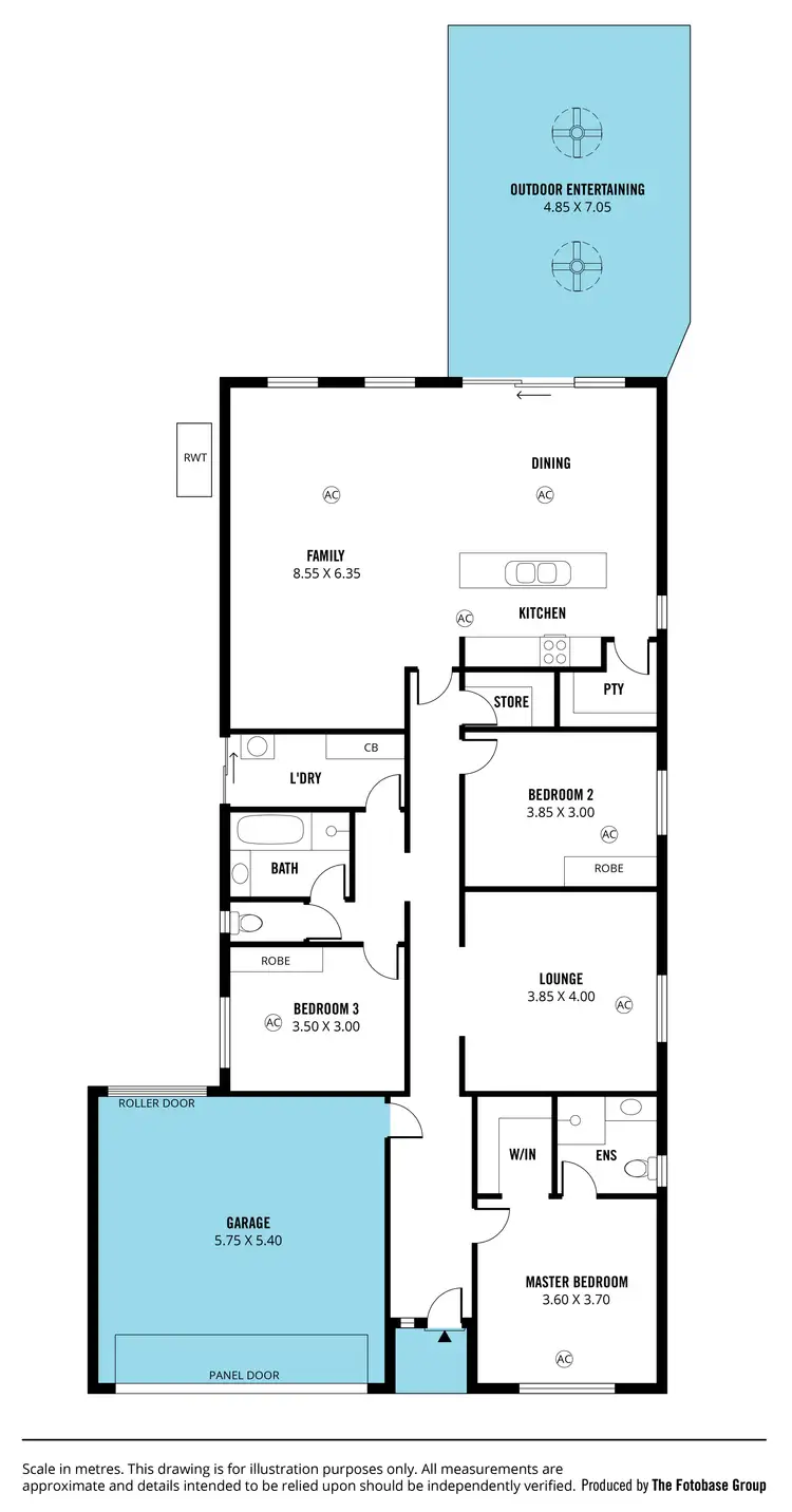 Floorplan of Homely house listing, 45 Simcoe Avenue, Seaford Meadows SA 5169