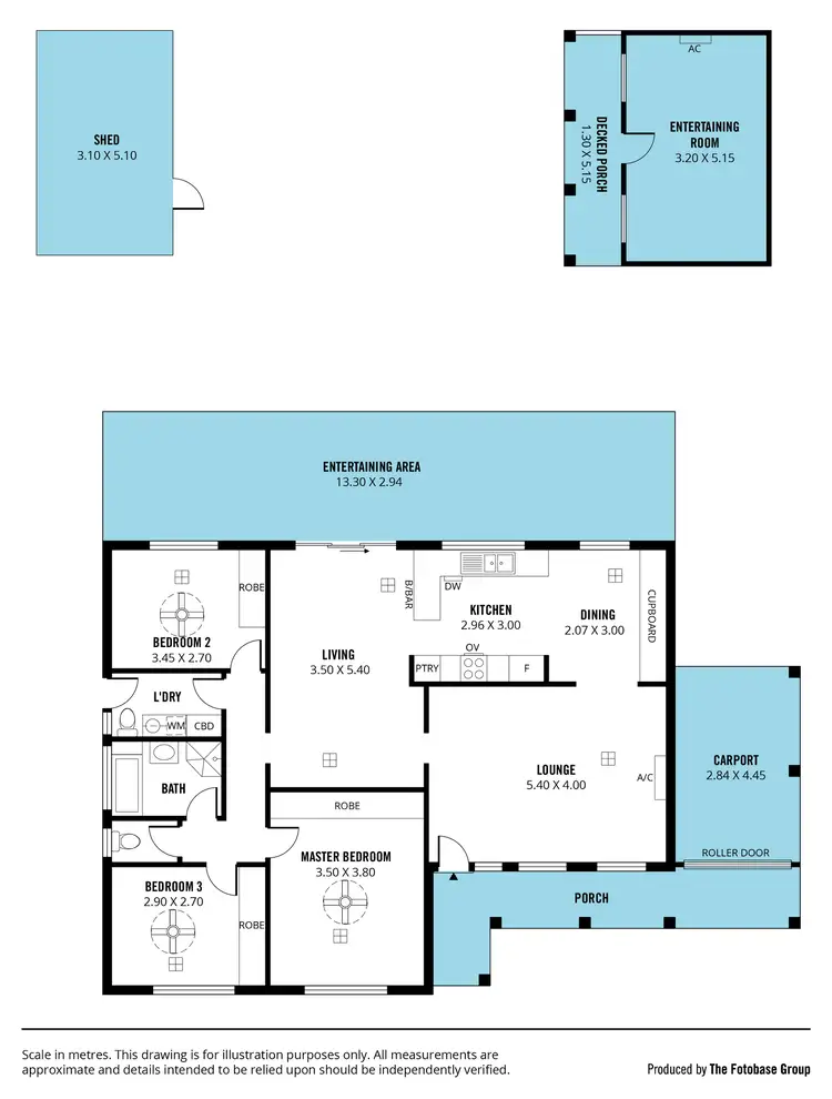 Floorplan of Homely house listing, 23 Lyons Circuit, Trott Park SA 5158