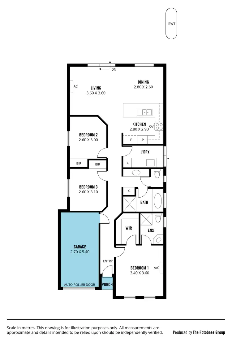 Floorplan of Homely house listing, 36 Warsaw Crescent, Hackham West SA 5163