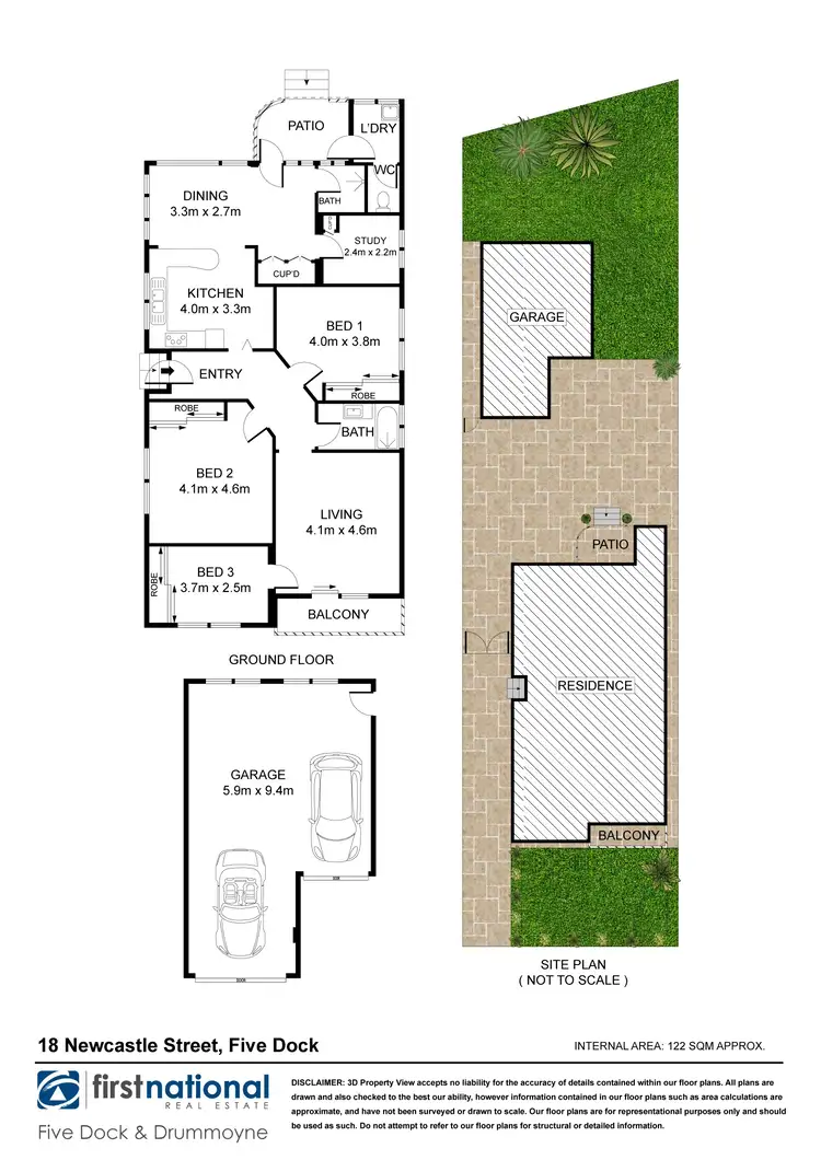Floorplan of Homely house listing, 18 Newcastle Street, Five Dock NSW 2046