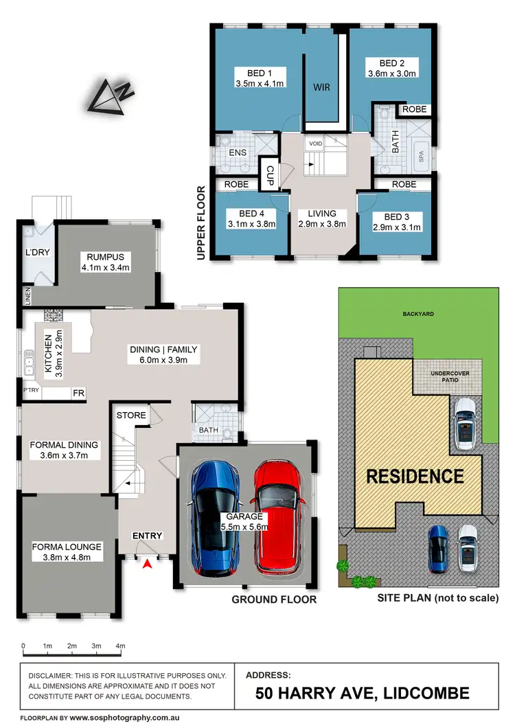 Floorplan of Homely house listing, 50 Harry Ave, Lidcombe NSW 2141