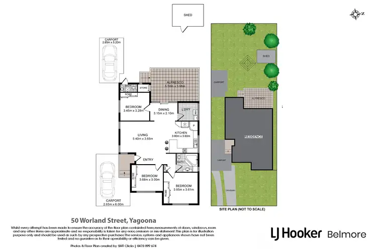 Floorplan of Homely house listing, 50 Worland Street, Yagoona NSW 2199