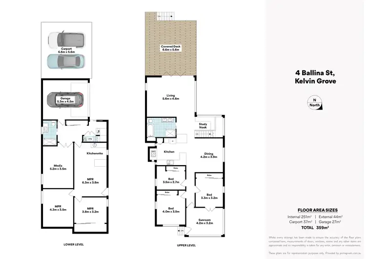 Floorplan of Homely house listing, 4 Ballina Street, Kelvin Grove QLD 4059