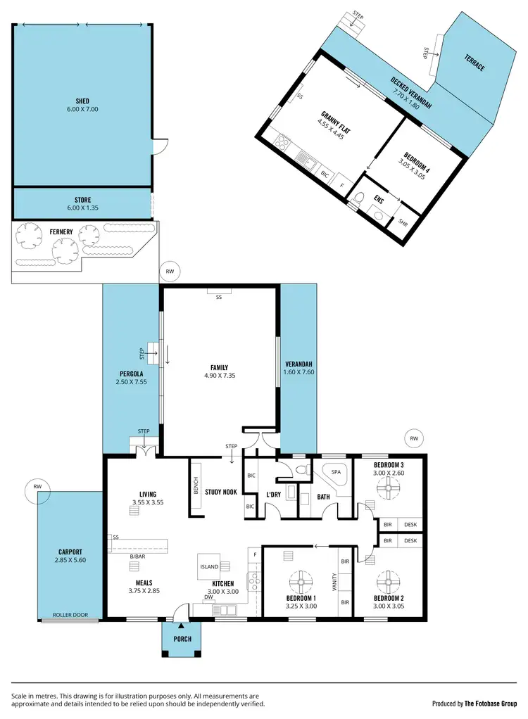 Floorplan of Homely house listing, 88 Grant Road, Reynella SA 5161