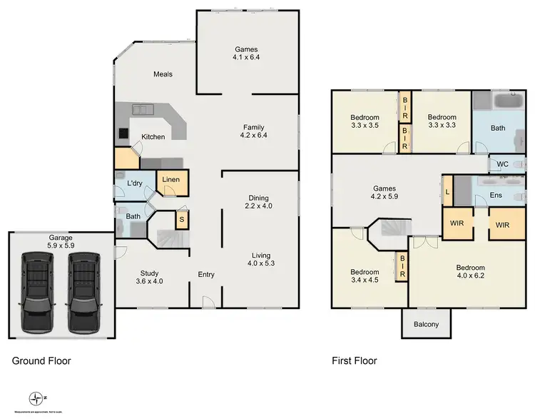Floorplan of Homely house listing, 10 Burns Close, Rooty Hill NSW 2766