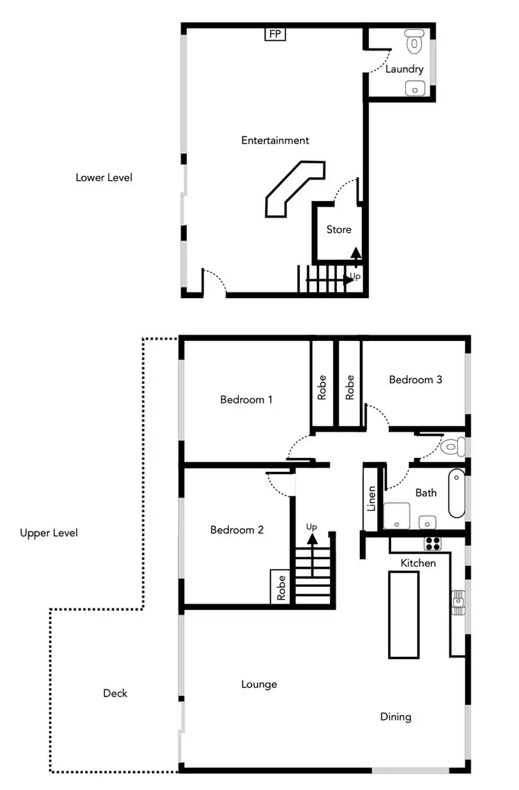 Floorplan of Homely house listing, 51 Brewster Road, Ararat VIC 3377