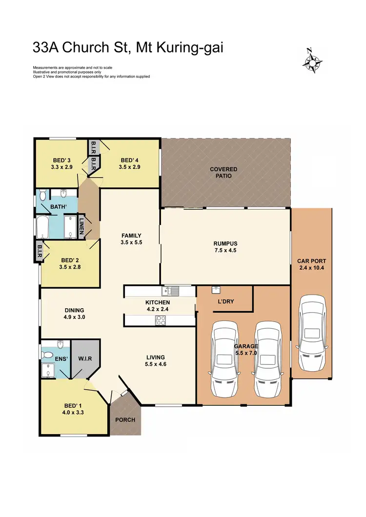 Floorplan of Homely house listing, 33a Church Street, Mount Kuring-Gai NSW 2080