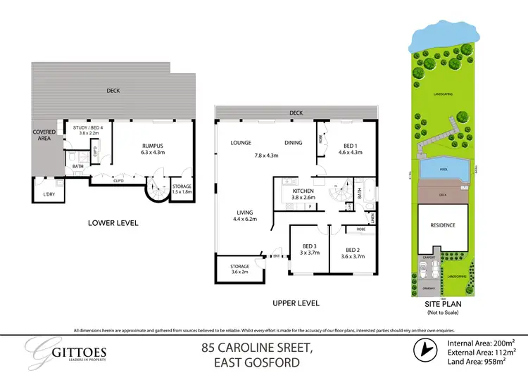 Floorplan of Homely house listing, 85 Caroline Street, East Gosford NSW 2250