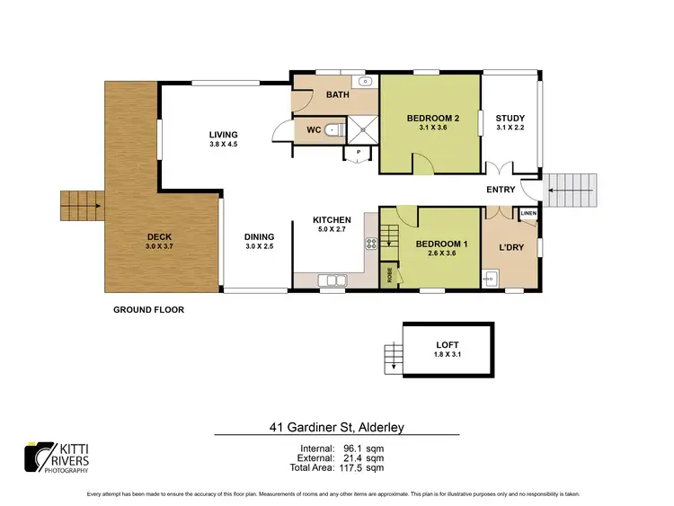 Floorplan of Homely house listing, 41 Gardiner Street, Alderley QLD 4051