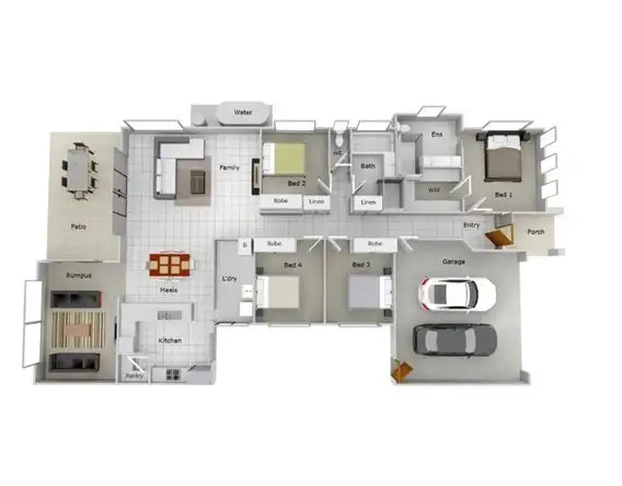 Floorplan of Homely house listing, 40 Couples Street, North Lakes QLD 4509
