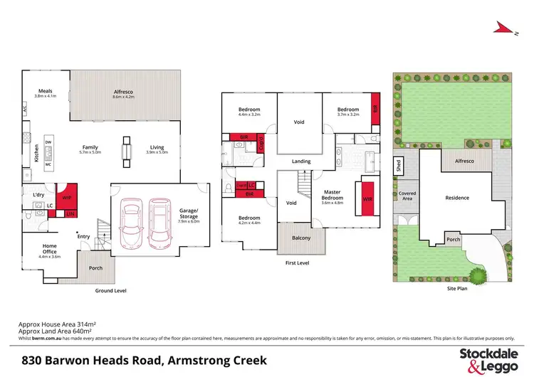 Floorplan of Homely house listing, 830 Barwon Heads Road, Armstrong Creek VIC 3217