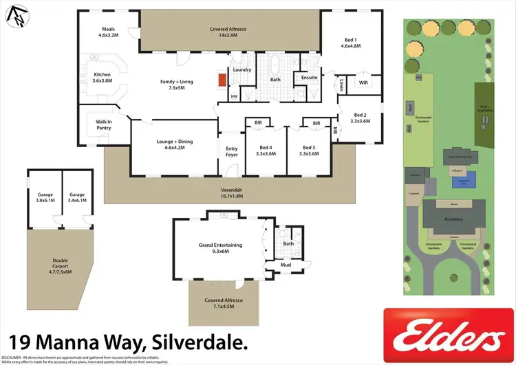 Floorplan of Homely house listing, 19 Manna Way, Silverdale NSW 2752