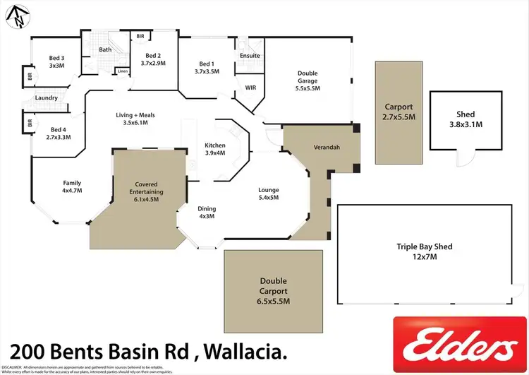 Floorplan of Homely house listing, 200 Bents Basin Road, Wallacia NSW 2745