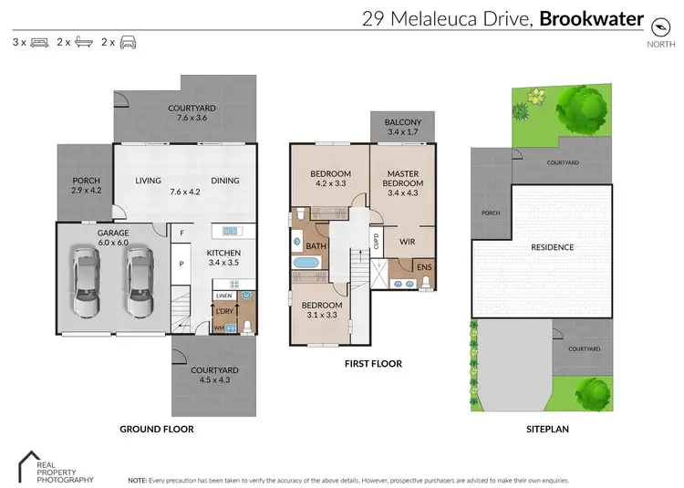 Floorplan of Homely house listing, 29 Melaleuca Drive, Brookwater QLD 4300