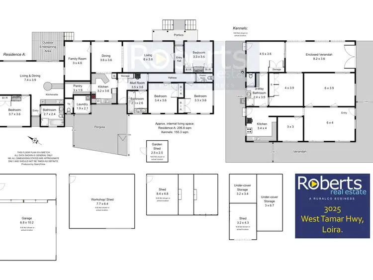 Floorplan of Homely house listing, 3025 West Tamar Highway, Loira TAS 7275
