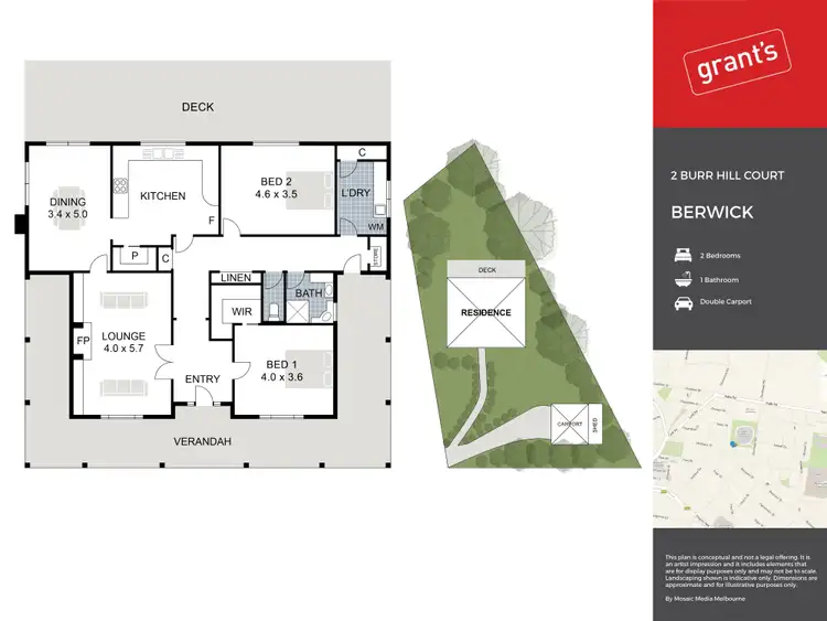 Floorplan of Homely house listing, 2 Burr Hill Court, Berwick VIC 3806