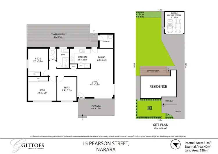 Floorplan of Homely house listing, 15 Pearson Street, Narara NSW 2250