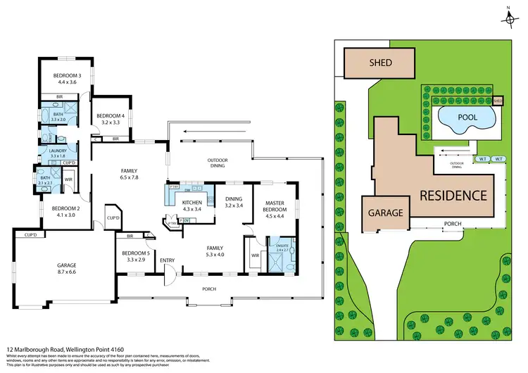 Floorplan of Homely house listing, 12 Marlborough Road, Wellington Point QLD 4160