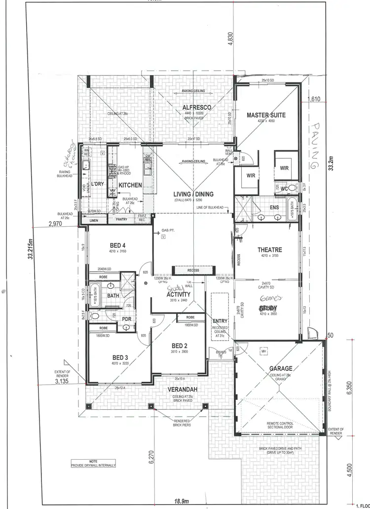 Floorplan of Homely house listing, 163 Maidment Parade, Dalyellup WA 6230