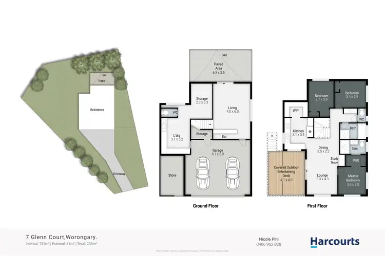 Floorplan of Homely house listing, 7 Glenn Court, Worongary QLD 4213