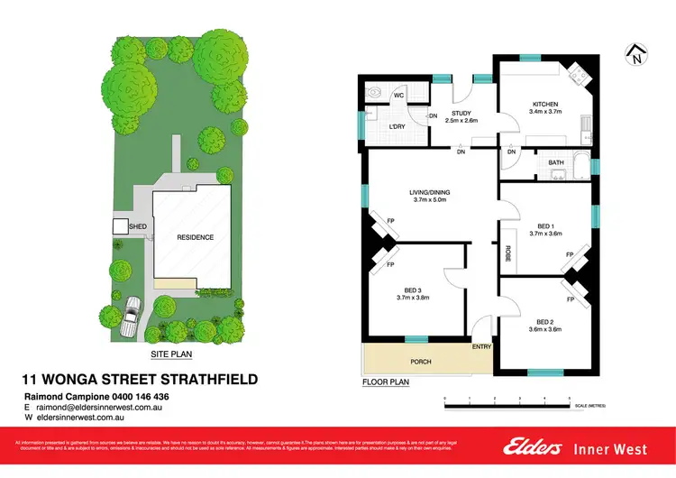 Floorplan of Homely house listing, 11 Wonga Street, Strathfield NSW 2135
