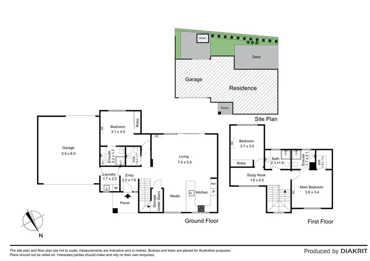 Floorplan of Homely townhouse listing, 2/24 Roland Street, Mount Waverley VIC 3149