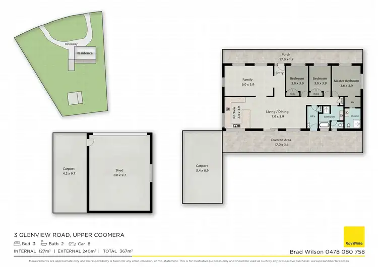 Floorplan of Homely rural property listing, 3 Glenview Road, Upper Coomera QLD 4209
