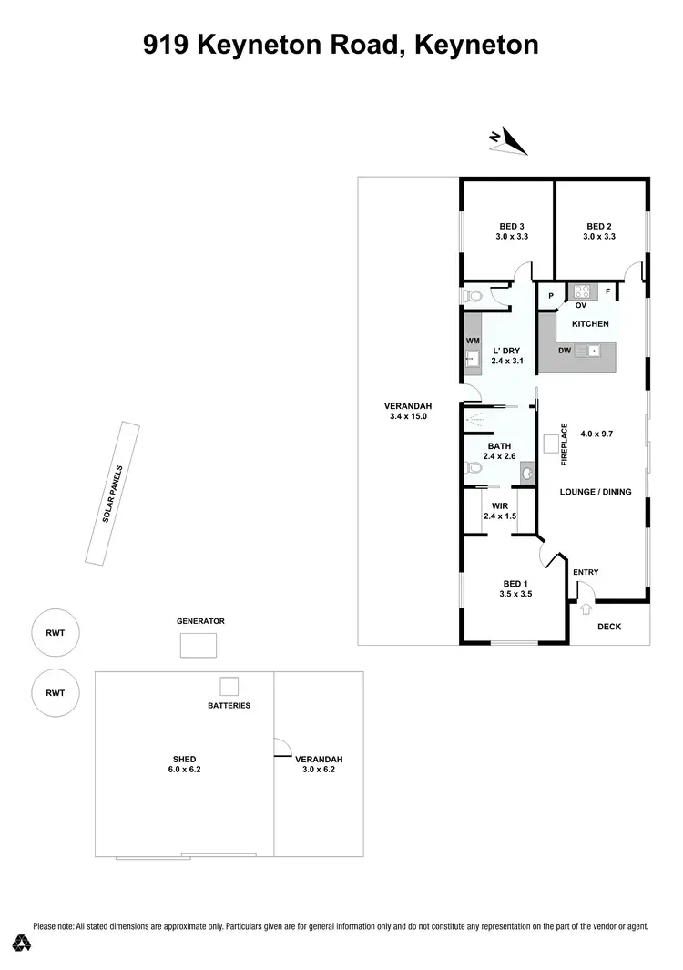 Floorplan of Homely house listing, 967 Keyneton Rd, Keyneton SA 5353