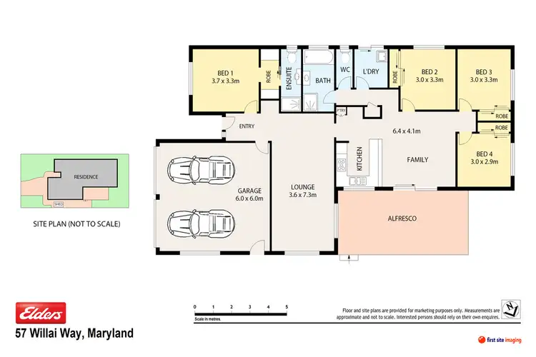 Floorplan of Homely house listing, 57 WILLAI WAY, Maryland NSW 2287