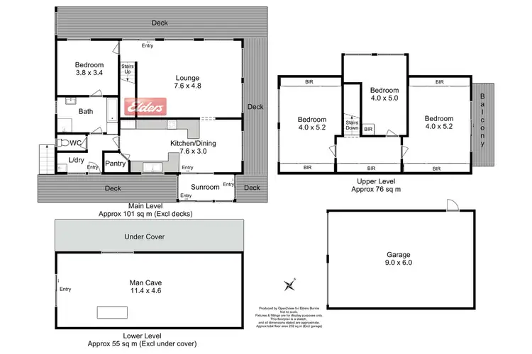 Floorplan of Homely house listing, 352 Seabrook Road, Somerset TAS 7322