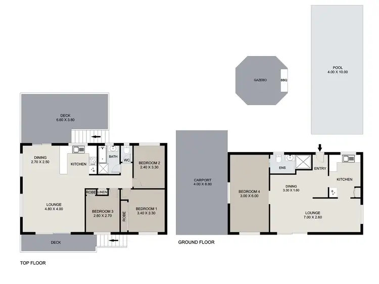 Floorplan of Homely house listing, 68 Blue Gum Drive, Marsden QLD 4132