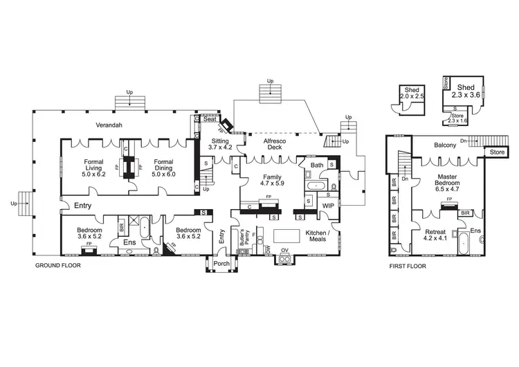 Floorplan of Homely rural property listing, 5620 Melba Highway, Yea VIC 3717