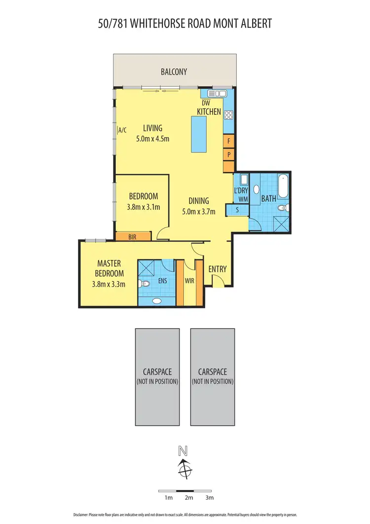 Floorplan of Homely apartment listing, 50/781 Whitehorse Road, Mont Albert VIC 3127