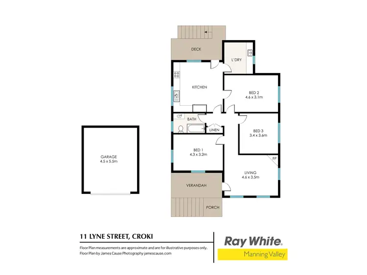 Floorplan of Homely house listing, 11 Lyne Street, Croki NSW 2430