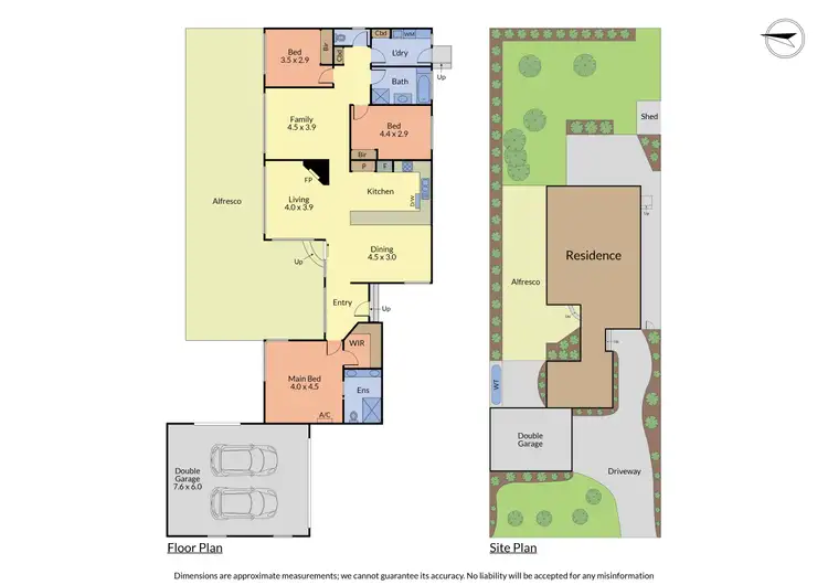 Floorplan of Homely house listing, 10 Cutler Close, Ferntree Gully VIC 3156