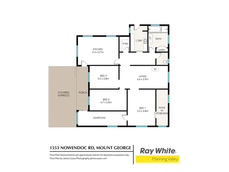 Floorplan of Homely rural property listing, 1553 Nowendoc Road, Mount George NSW 2424