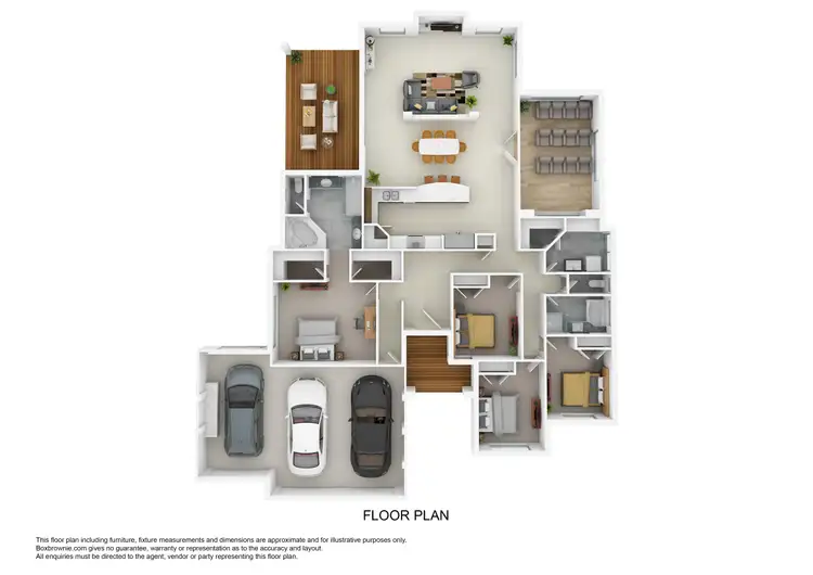 Floorplan of Homely house listing, 3 Archer Way, Wattle Grove WA 6107