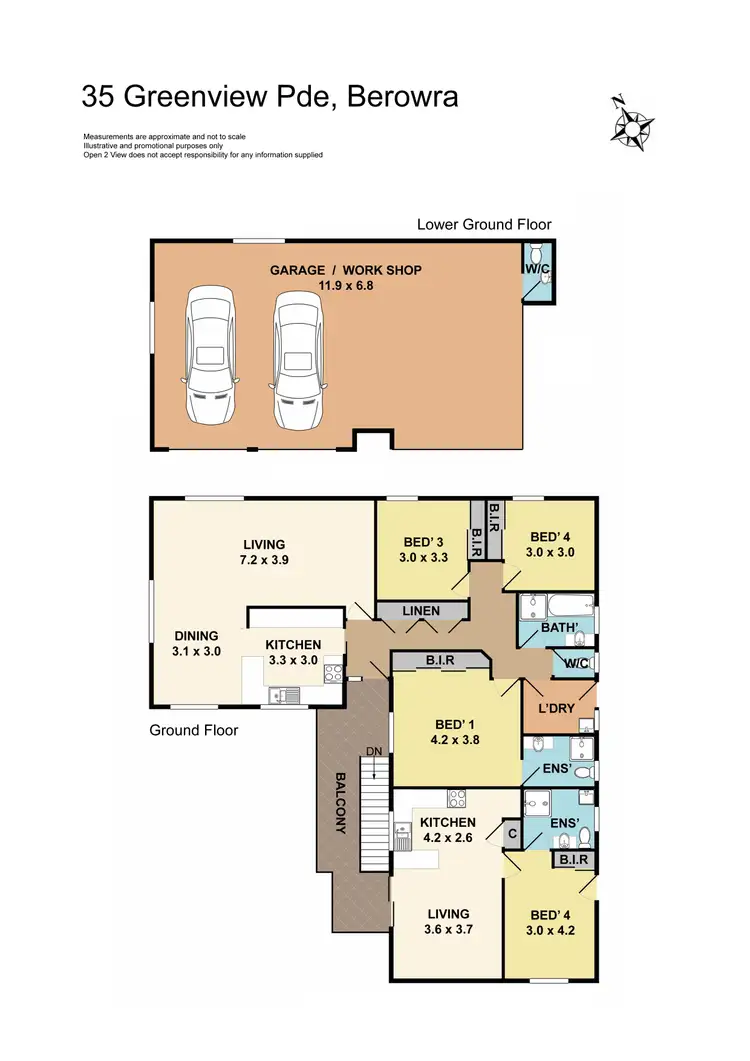 Floorplan of Homely house listing, 35 Greenview Parade, Berowra NSW 2081