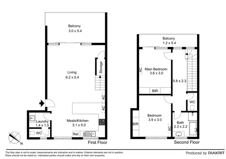 Floorplan of Homely townhouse listing, 3/619-621 Centre Road, Bentleigh East VIC 3165
