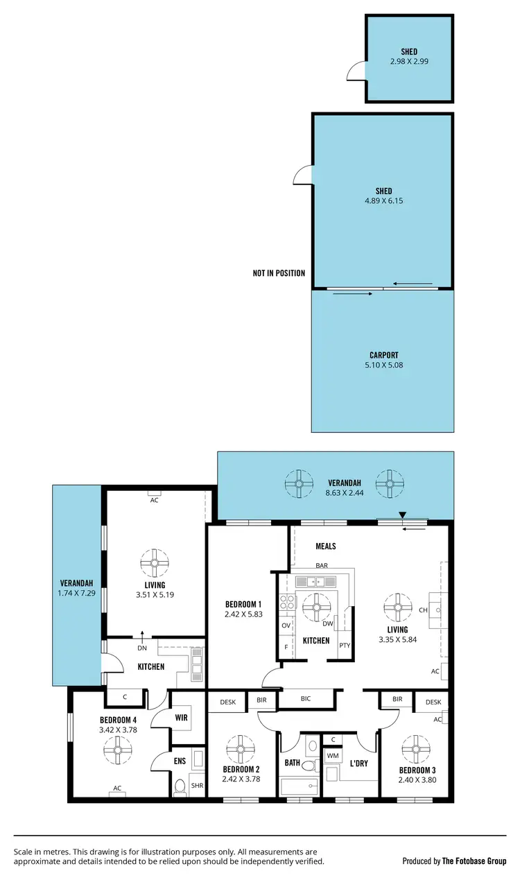 Floorplan of Homely house listing, 141 Perry Barr Road, Hallett Cove SA 5158