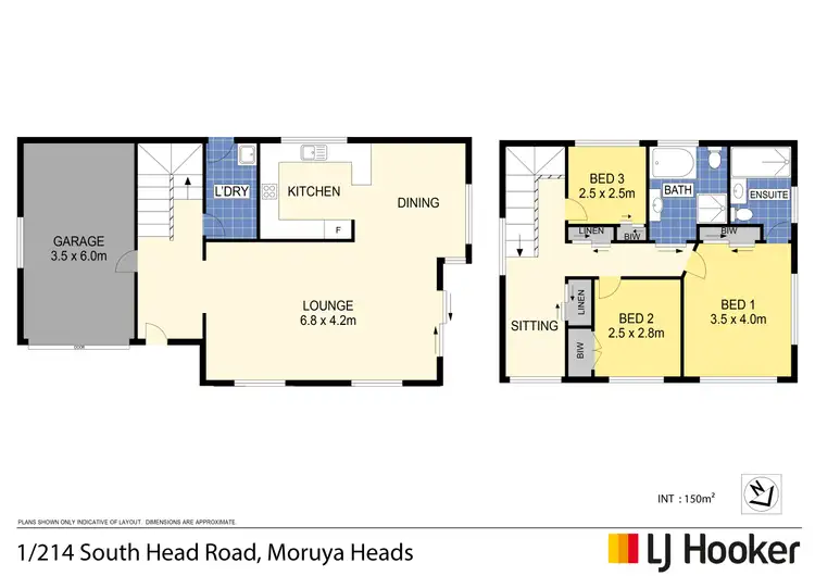 Floorplan of Homely house listing, 1/214 South Head Road, Moruya Heads NSW 2537