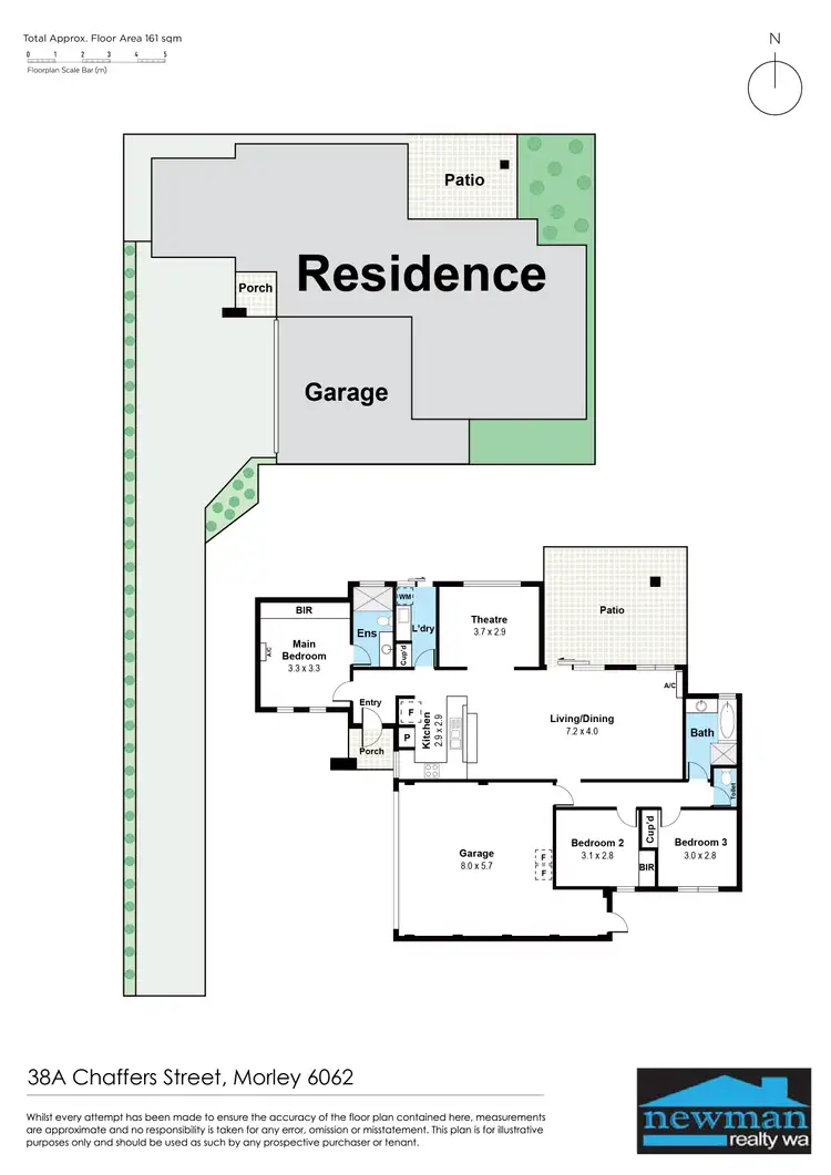 Floorplan of Homely house listing, 38A Chaffers Street, Morley WA 6062